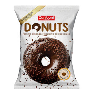 Donut Ciambella Ripiena al Cacao 60gr 18pz